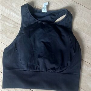 Black Women's Sports Bra